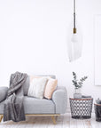 Lampa Sufitowa Szklana Modern APP892-1CP