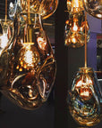 Lampa Sufitowa Wisząca Szklana APP328-1CP Amber