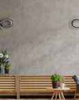 LAMPA ŚCIENNA KINKIET LED APP1050-W Czarna