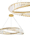 KRYSZTAŁOWA LAMPA SUFITOWA LED APP1201-CP