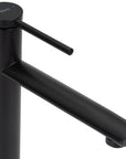 Bateria Umywalkowa REA OVAL Czarna Wysoka
