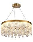 Lampa Sufitowa Wisząca Led APP1731-1CP Złota 60cm 1