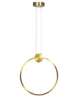 LAMPA SUFITOWA WISZĄCA LED APP1397-CP OLD GOLD 40cm