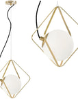 Lampa Wisząca APP1017-1CP 1