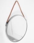 Lustro Na Linie Okrągłe Srebrne 40cm Klmh-0410s-1 7