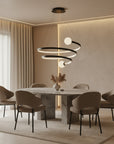 Lampa Wisząca Led Lhj029-cp Czarna 4