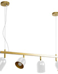 Lampa Wisząca APP1030-4CP Biała