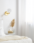 LAMPA ŚCIENNA KINKIET APP1161-1W Złota