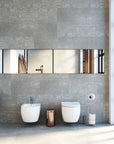 Zestaw Misa WC Carlo Mini Rimless Flat + Bidet Carlo Mini