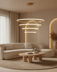 Lampa Wisząca Led Lhj009-cp4 Złota 4