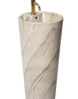 Umywalka Ceramiczna Wolnostojąca Blanka Natural Matt Marmur