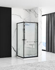 Kabina prysznicowa Rea Space In Black 80x100