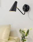 LAMPA ŚCIENNA KINKIET APP1139-1W Czarno-złota