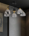 Lampa Sufitowa Wisząca G085-5c Czarna Lustrzana 8