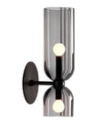LAMPA ŚCIENNA KINKIET APP1208-2W Czarna