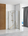 Kabina prysznicowa Rea DIAMOND 90x90 BLACK MAT