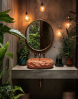 Umywalka nablatowa Rea Mika Terracotta 6