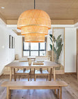 LAMPA WISZĄCA BAMBUSOWA APP1629-1CP