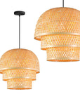 LAMPA WISZĄCA BAMBUSOWA APP1629-1CP