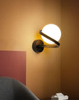 LAMPA ŚCIENNA KINKIET APP1209-1W Czarny