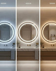 Lustro ścienne LED SOFT 80 8