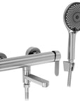 Bateria wannowa Rea Arcos Nikiel Szczotkowany 8