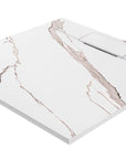 Brodzik prysznicowy Bazalt CARRARA WHITE 90x90
