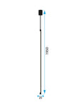LAMPA SUFITOWA WISZĄCA LED APP1413-C BLACK 100cm