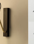 LAMPA ŚCIENNA KINKIET APP1142-1W Czarna