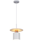 Lampa Wisząca APP1146-1CP Biało Różowe Złoto