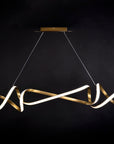 Lampa Wisząca Led App1777-cp Złota 3