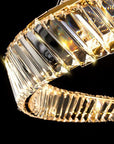 KRYSZTAŁOWA LAMPA SUFITOWA LED APP1064-1CP