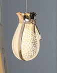 Lampa Sufitowa Wisząca Lhj107-1cp Jasne Różowe Złoto 5