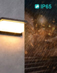 Lampa Elewacyjna kinkiet RSL015-1W Czarna