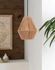 Lampa Wisząca Boho APP1150-1W WOOD