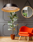 Lampa Wisząca z Kryształami APP1028-CP 7