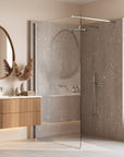 Kabina prysznicowa Walk-In Rea Flexi Transparent / Chrome 70 5