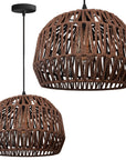 Lampa Wisząca Boho APP1292-1CP Brązowa
