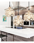 ELEGANCKA LAMPA SUFITOWA APP211-3CPR KRYSZTAŁ ZŁOTA