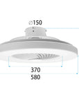 Lampa Z Wiatrakiem App1551-c White 10