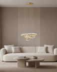 Lampa Sufitowa Wisząca Led Lhj035-cp Złota 2
