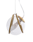 Lampa wisząca APP1091-3CP Złota