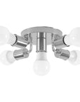 Lampa Sufitowa Reflektor Metalowa APP707-5c CHROM 1