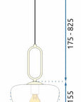 Lampa wisząca LOFT APP1074-1CP
