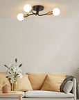 Lampa Wisząca APP1117-3C Czarno Złota