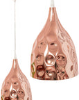 Lampa wisząca lustrzana APP276-1CP Różowe Złota
