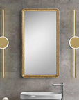 Kinkiet łazienkowy LED Round Gold 80cm APP844-1W