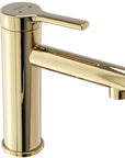 Bateria Umywalkowa REA PIXEL Złota Gold Niska