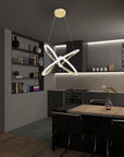 Lampa Wisząca Led G035-cp Złota 5