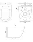 Misa WC podwieszana Eddy N Tornado Rimless